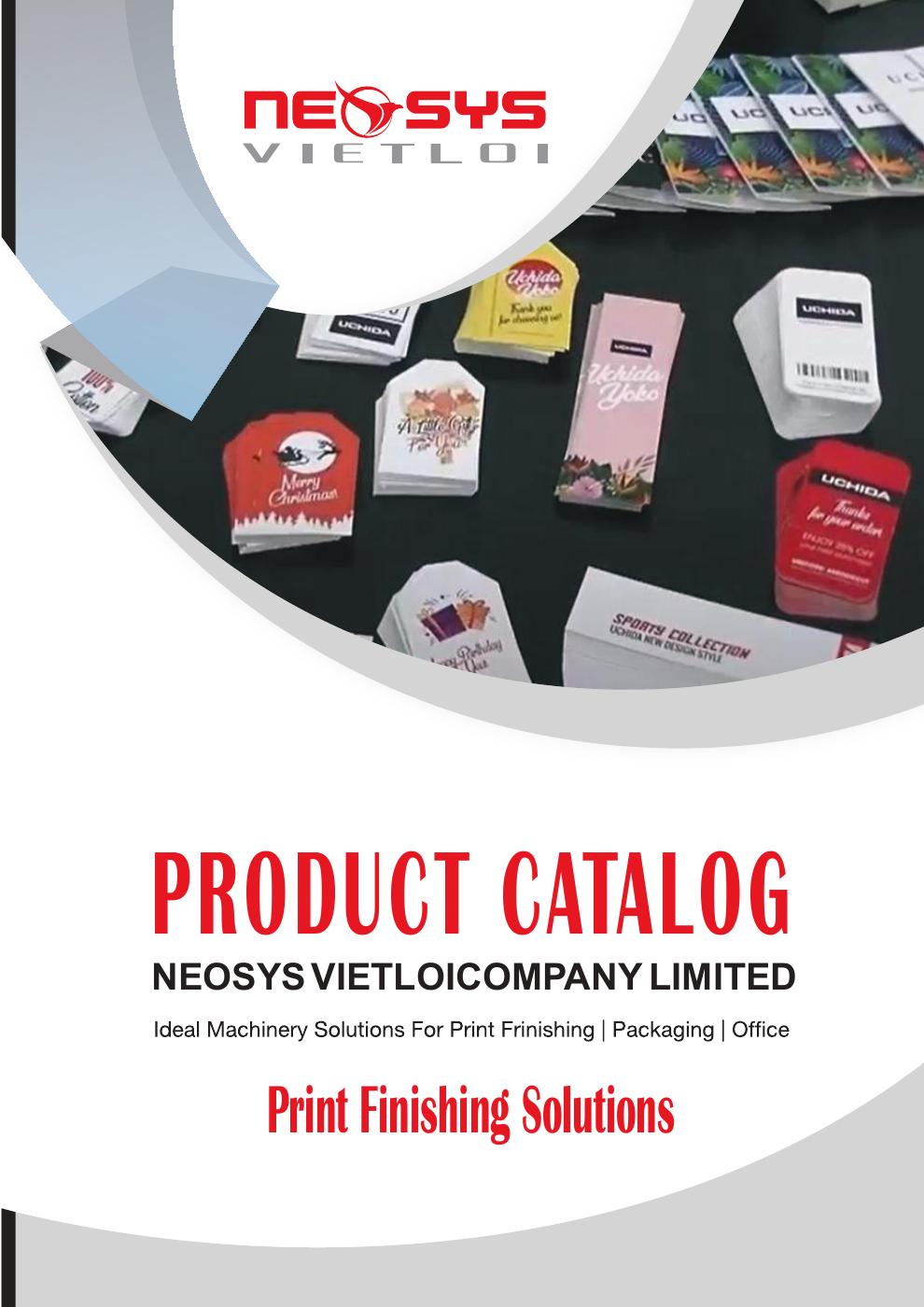 PRINT FINISHING SOLUTION CATALOGUE
